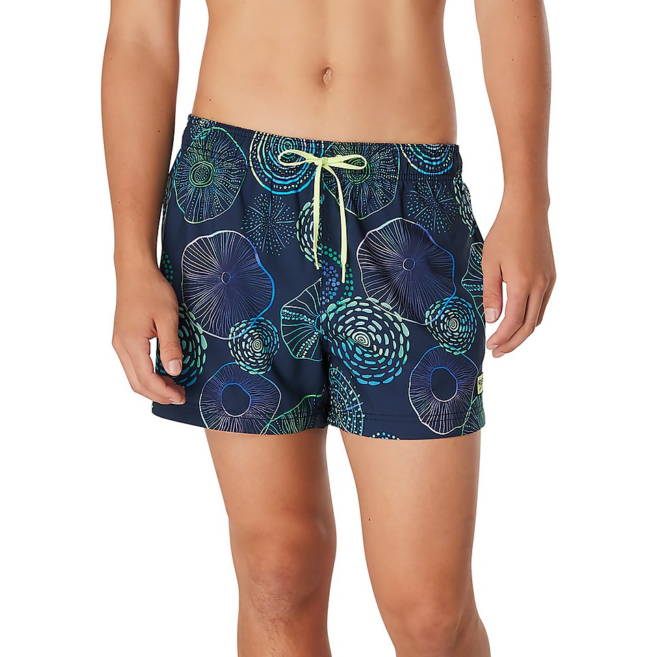 Men's Printed Redondo Edge Volley 14" Green