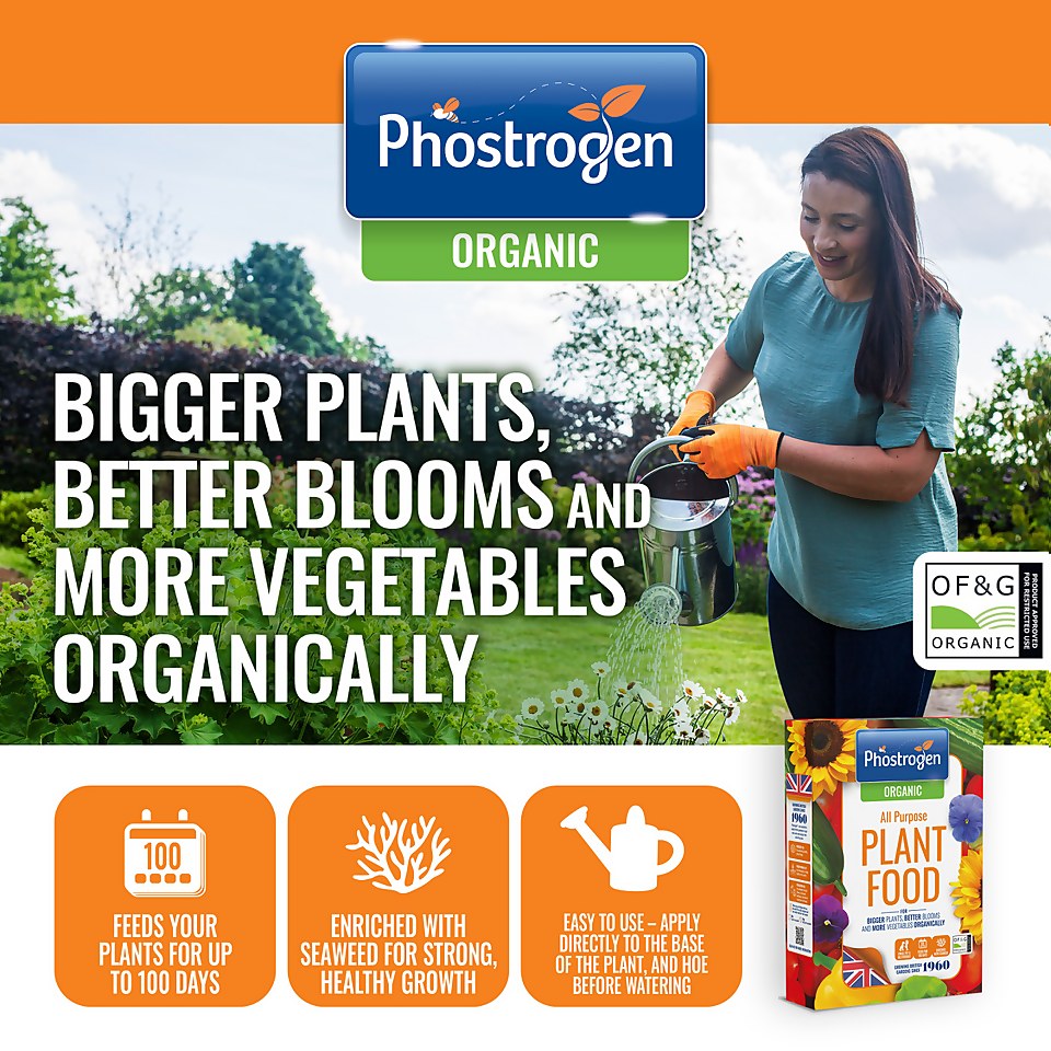 Phostrogen Organic All Purpose Plant Food - 800g