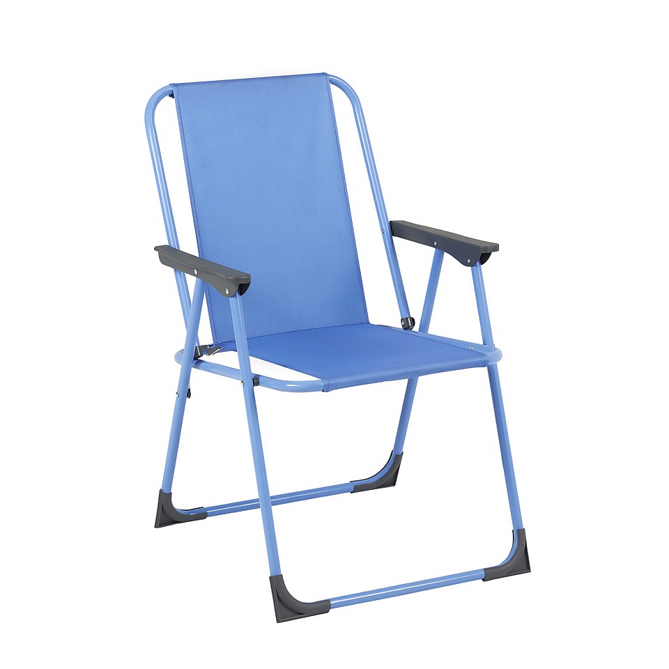 Bahari Picnic Chair Blue Homebase