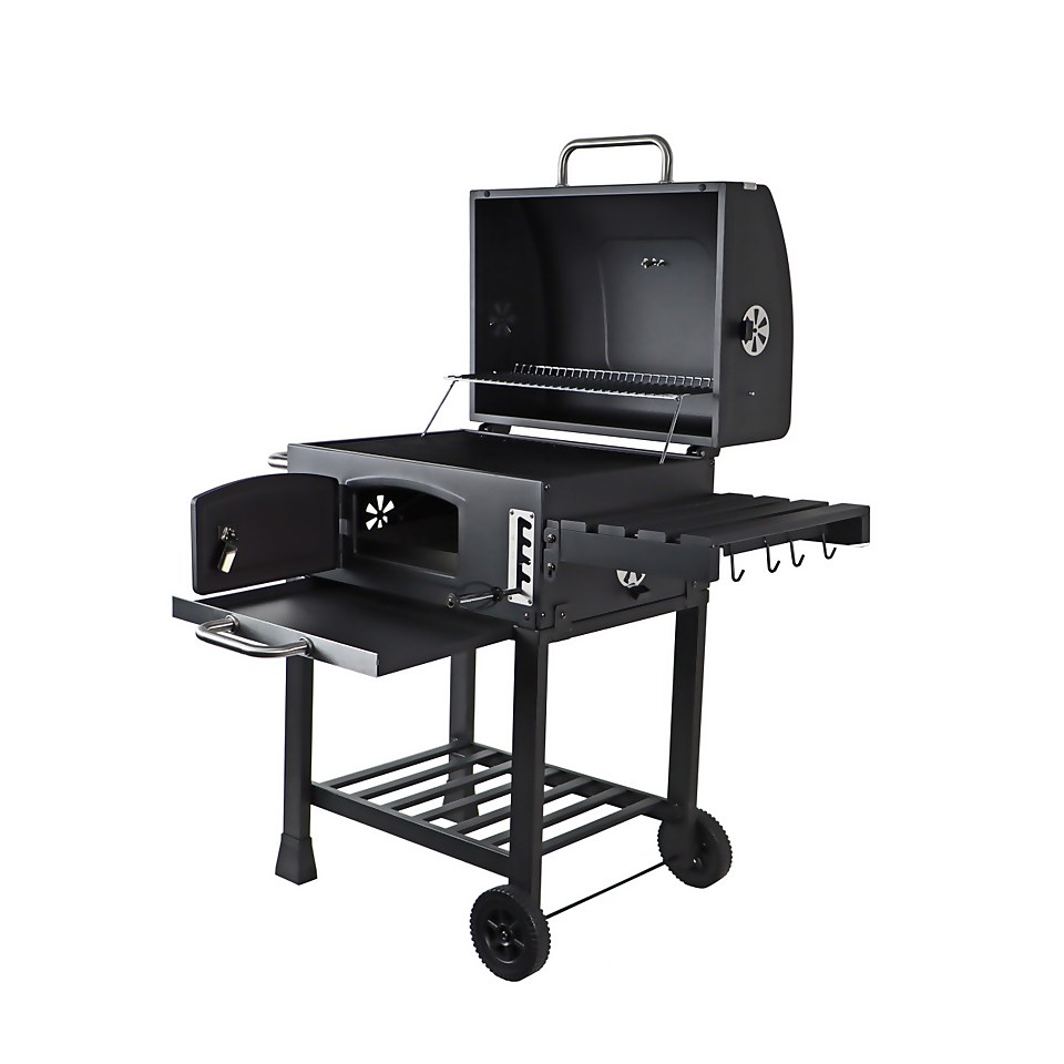 Texas Franklin Charcoal BBQ Homebase