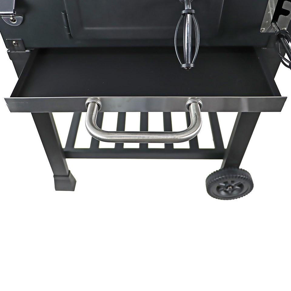 Texas Franklin Charcoal BBQ Homebase