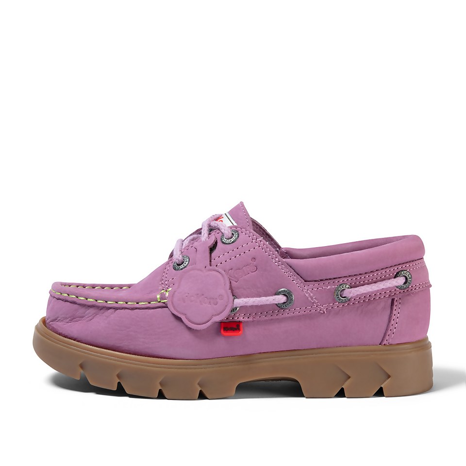 Adult Unisex Lennon Boatshoe Leather Lilac