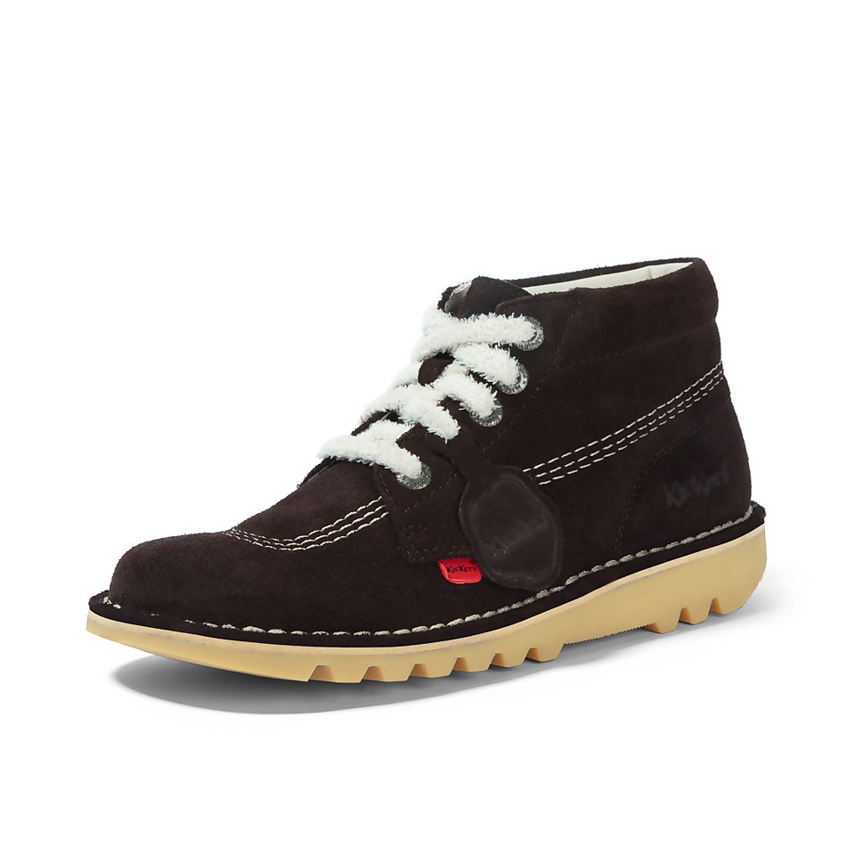 Adult Unisex Kick Hi Suede Brown