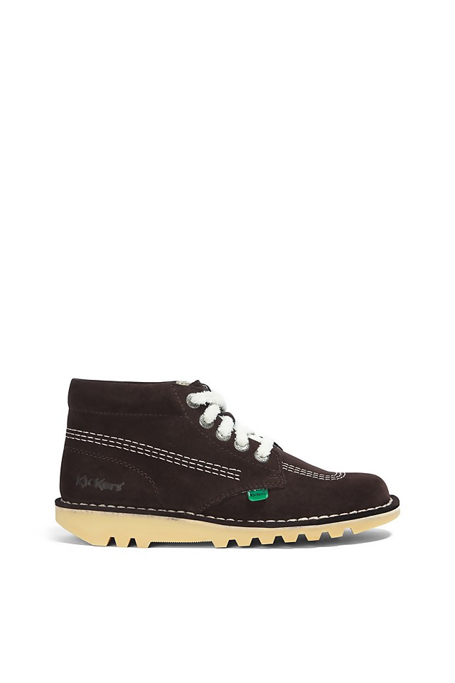 Adult Unisex Kick Hi Suede Brown