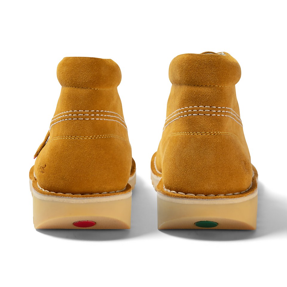Adult Unisex Kick Hi Suede Mustard