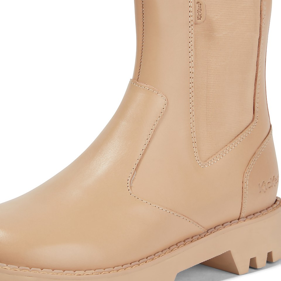Adult Adult Women's Kizziie Chelz Higher Leather Beige