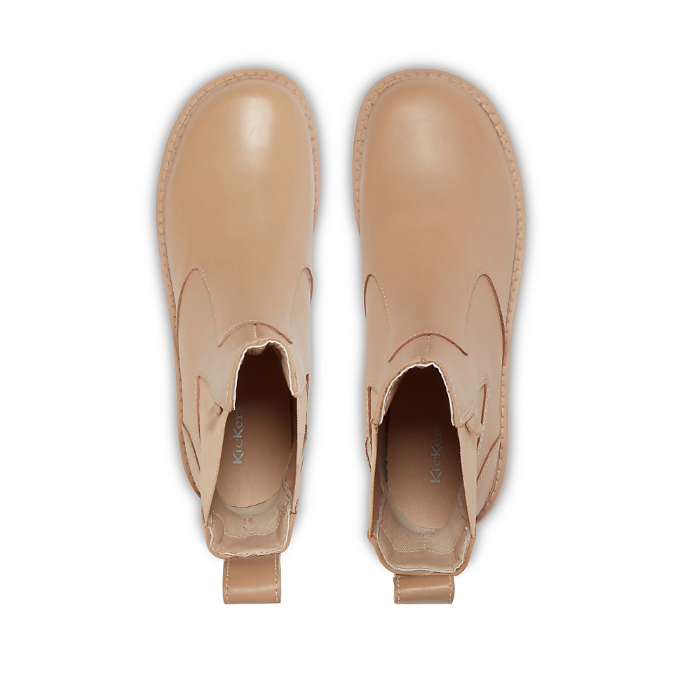 Adult Adult Women's Kizziie Chelz Higher Leather Beige