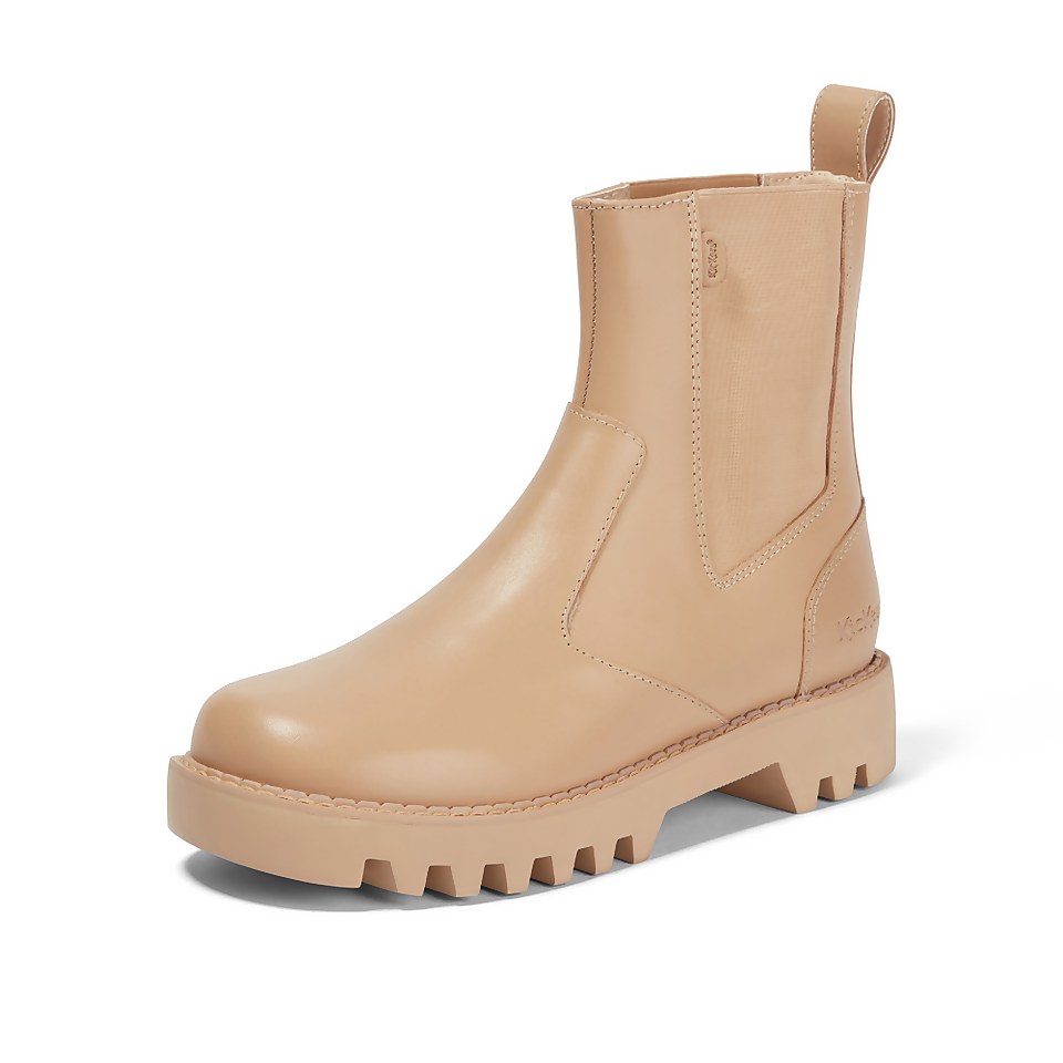 Adult Adult Women's Kizziie Chelz Higher Leather Beige