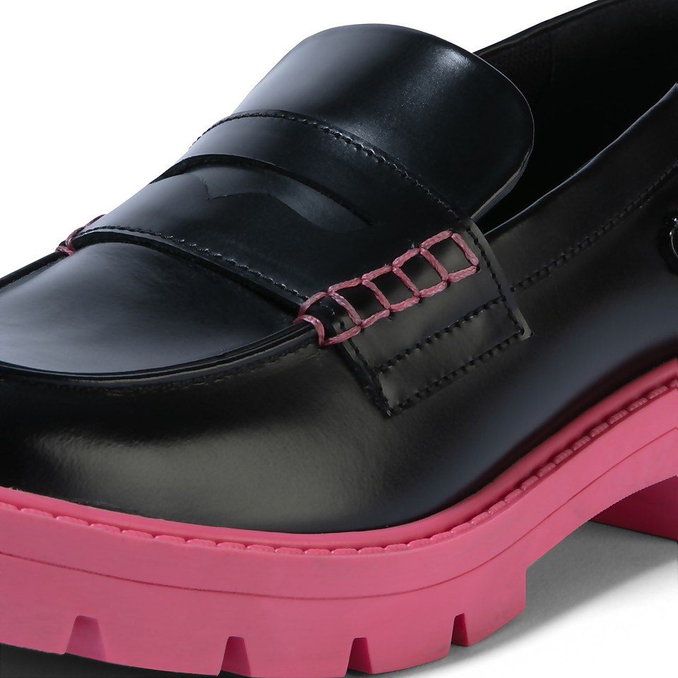 Adult Adult Women's Kori Loafer Leather Black/Pink