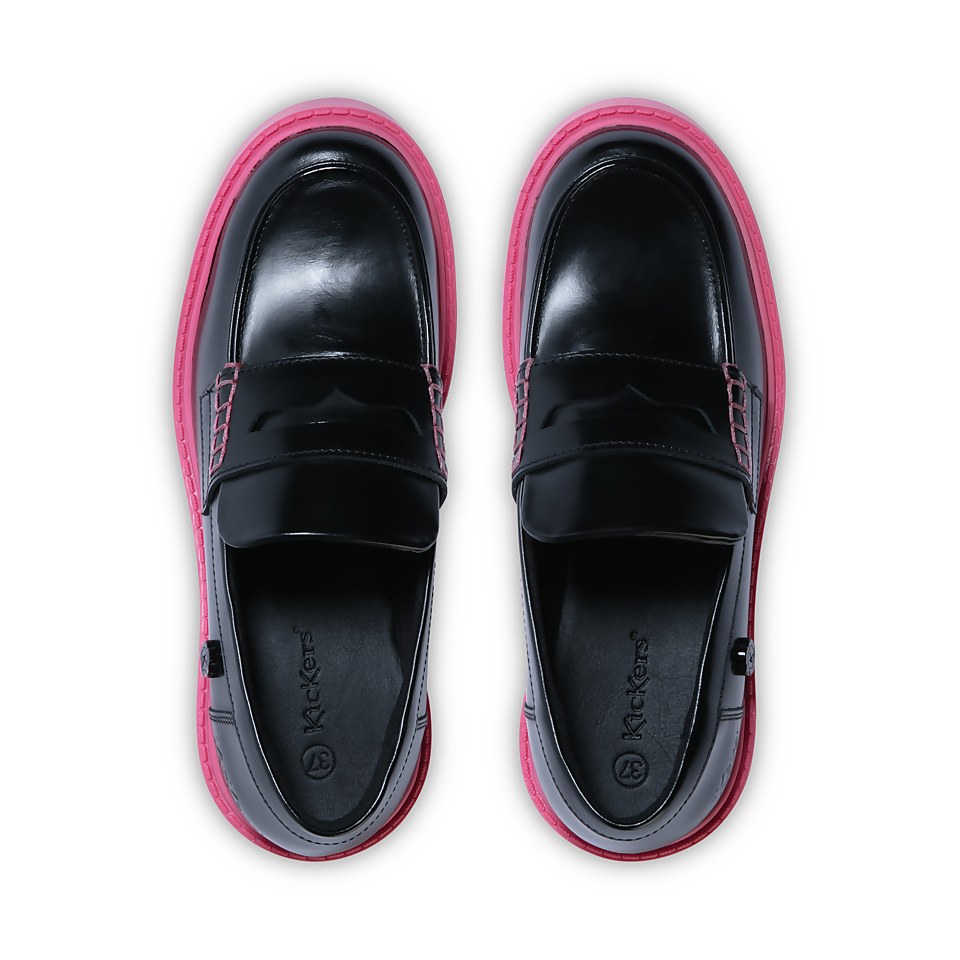 Adult Adult Women's Kori Loafer Leather Black/Pink