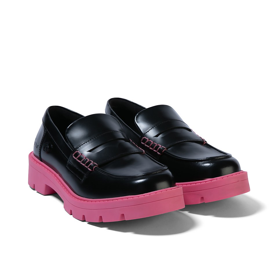 Adult Adult Women's Kori Loafer Leather Black/Pink