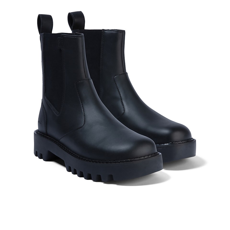 Adult Adult Women's Kizziie Chelz Higher Leather Alternative Black