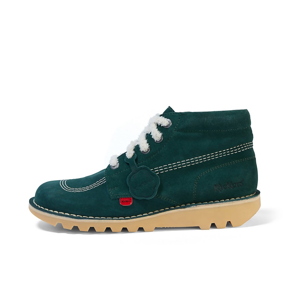 Adult Unisex Kick Hi Suede Green