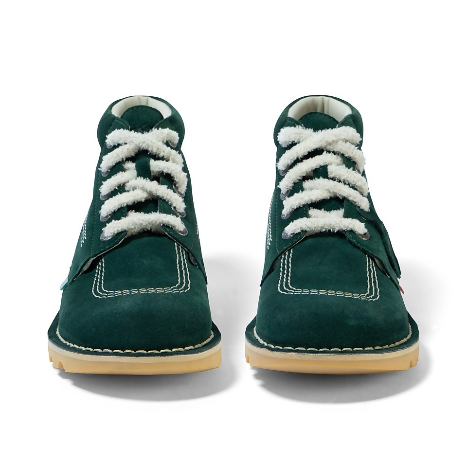 Adult Unisex Kick Hi Suede Green