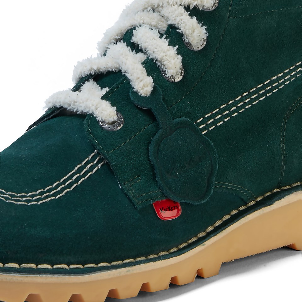 Adult Unisex Kick Hi Suede Green