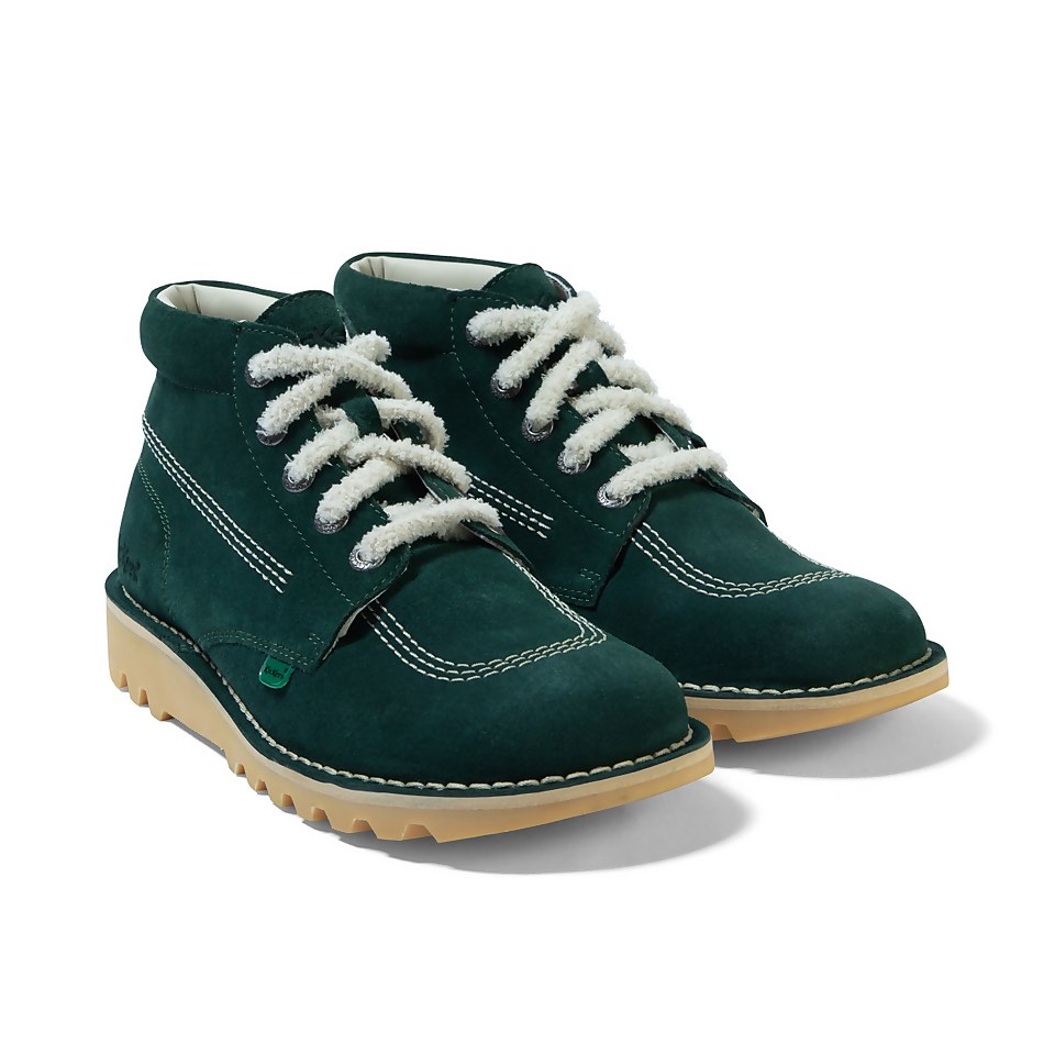 Adult Unisex Kick Hi Suede Green