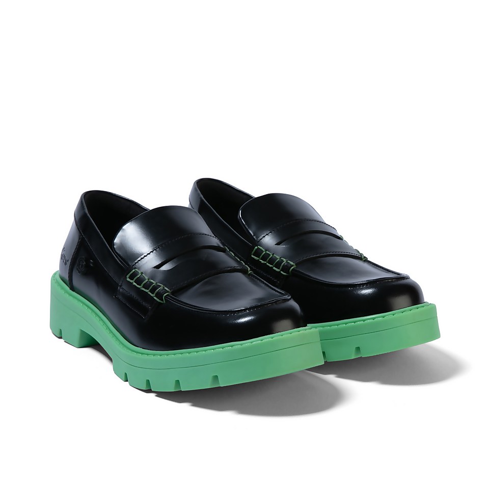 Adult Adult Women's Kori Loafer Leather Black/Green