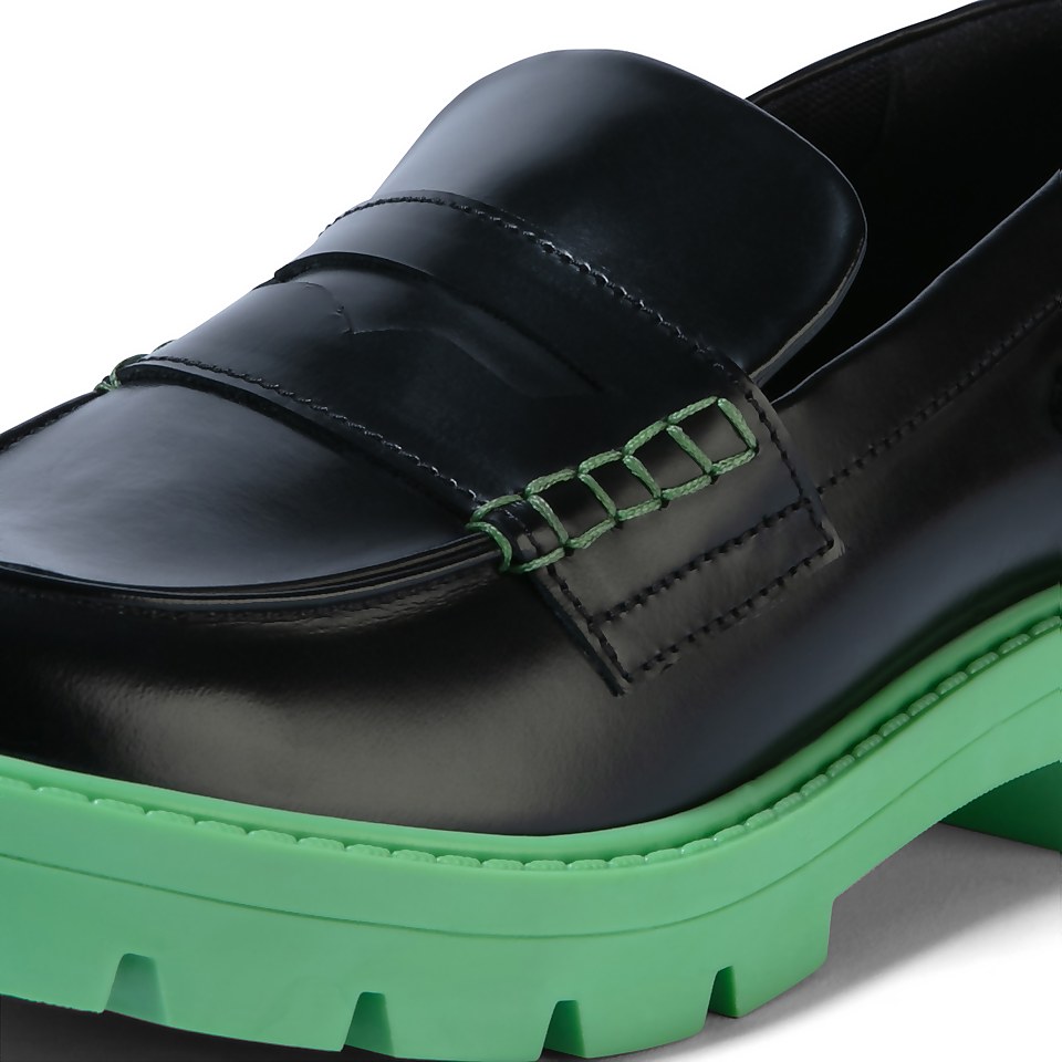 Adult Adult Women's Kori Loafer Leather Black/Green