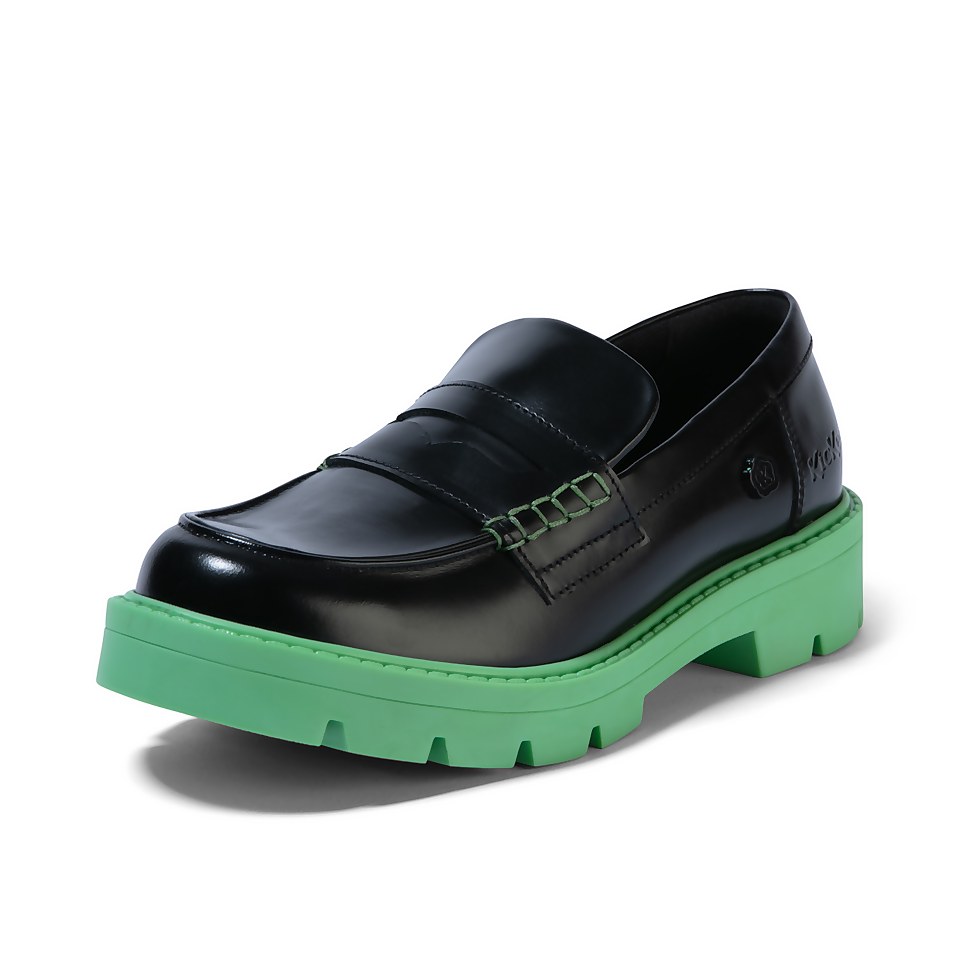 Adult Adult Women's Kori Loafer Leather Black/Green