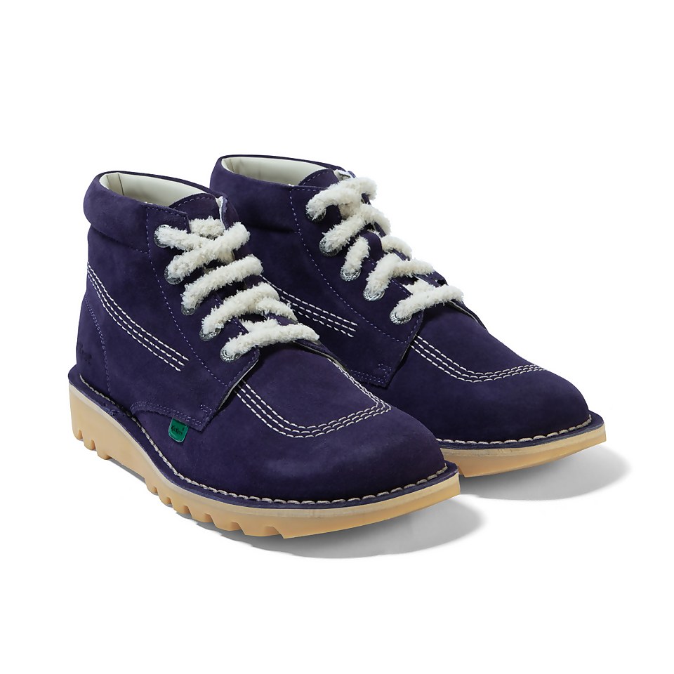 Adult Unisex Kick Hi Suede Purple
