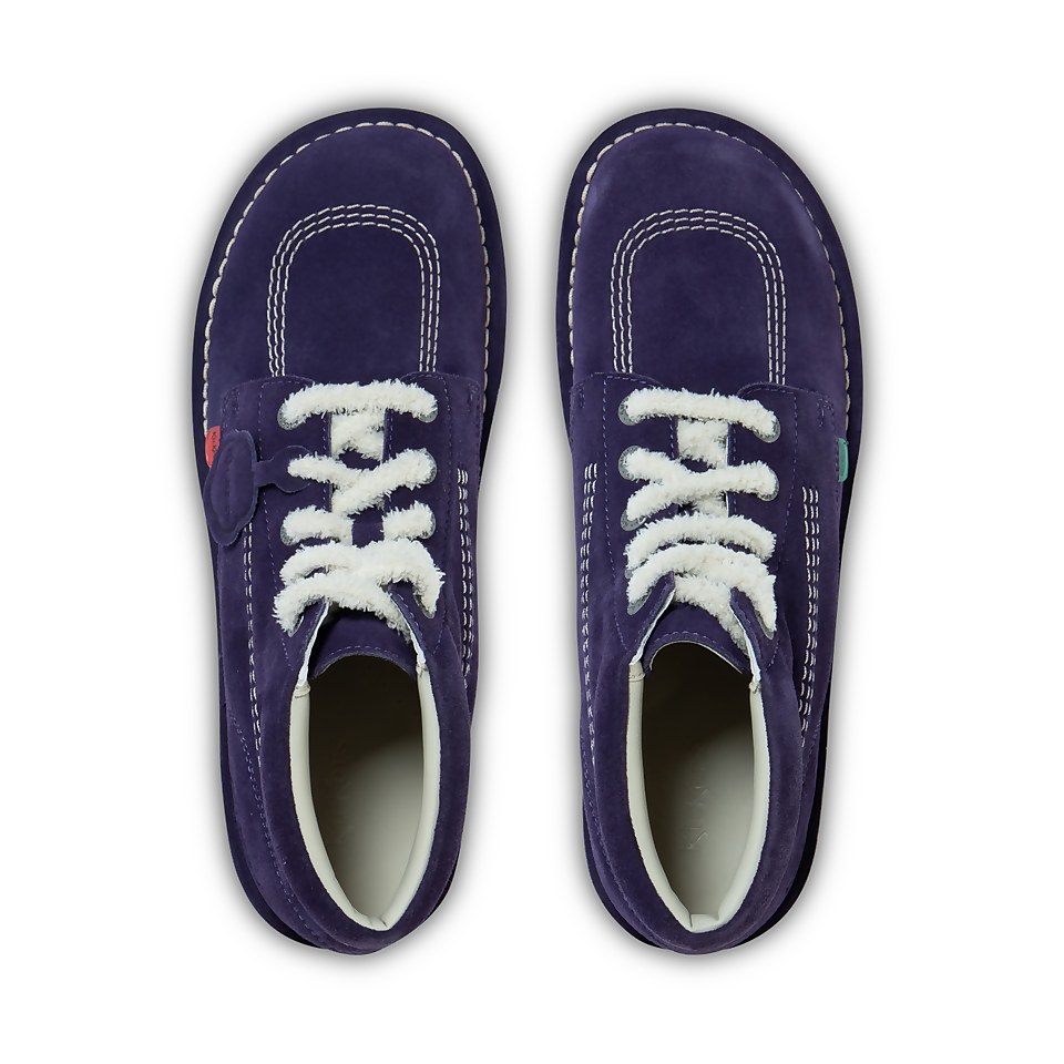 Adult Unisex Kick Hi Suede Purple
