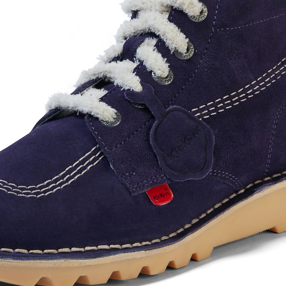 Adult Unisex Kick Hi Suede Purple