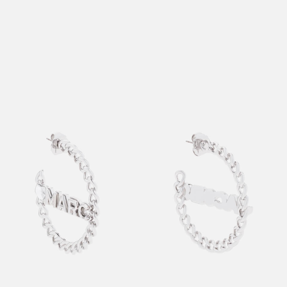 Marc Jacobs Chain Hoop Earrings