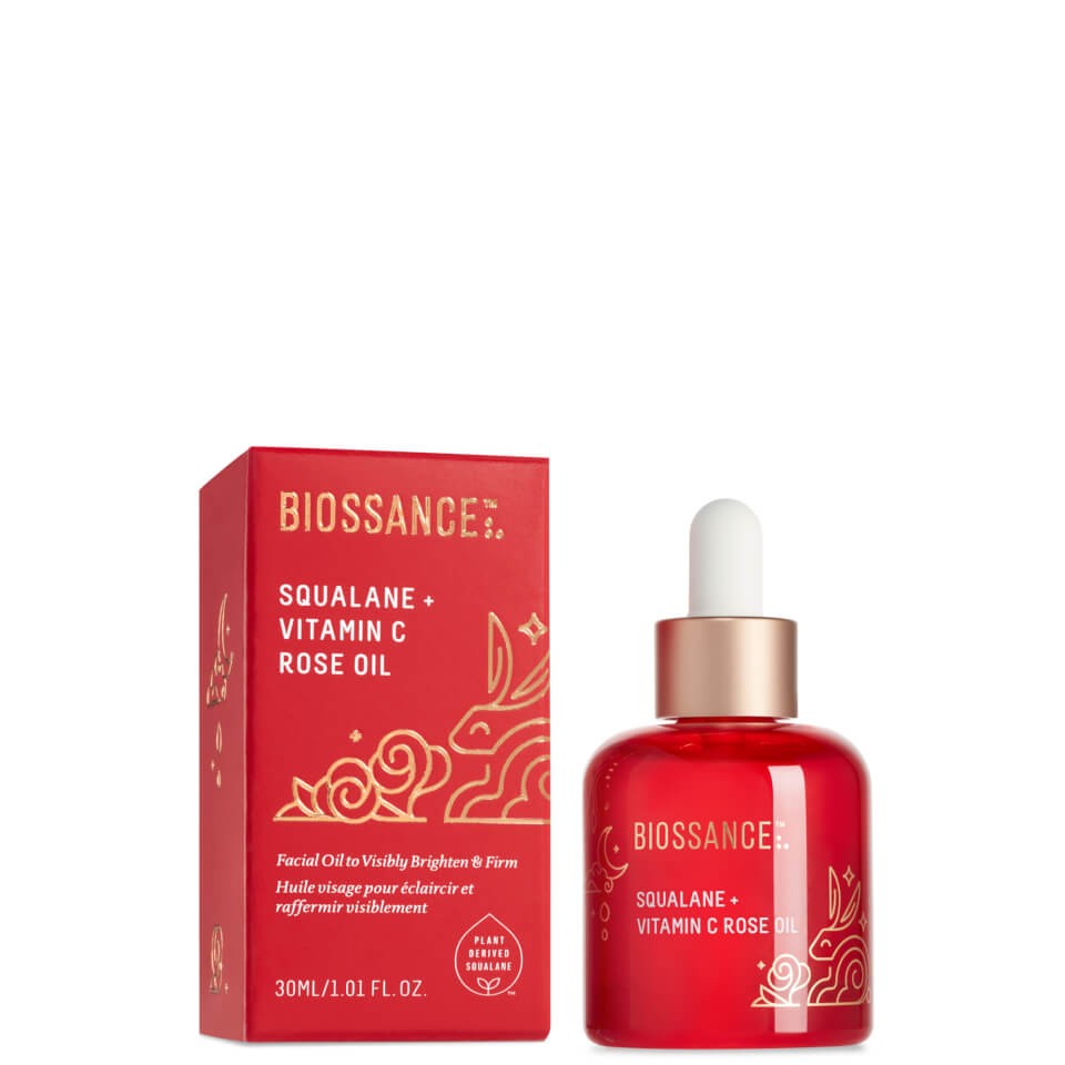 Biossance Squalane + Vitamin C Rose Oil 30ml