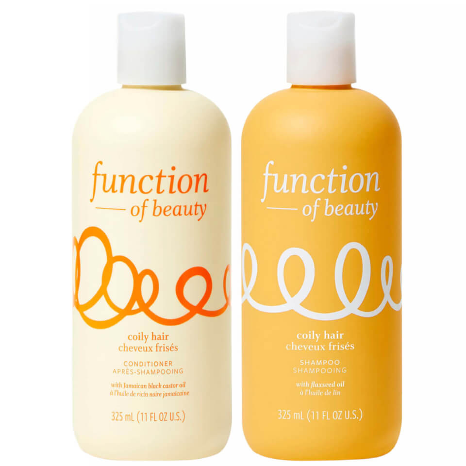 Function of Beauty Coily Hair Shampoo and Conditioner Duo