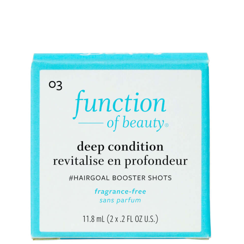 Function of Beauty Coily Hair Deep Conditioning Shampoo and Conditioner and Boosters Set
