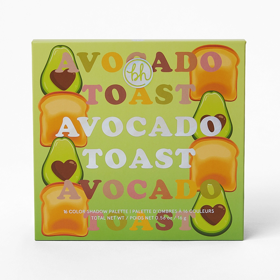 Weekend Vibes Avocado Toast - 16 Color Shadow Palette