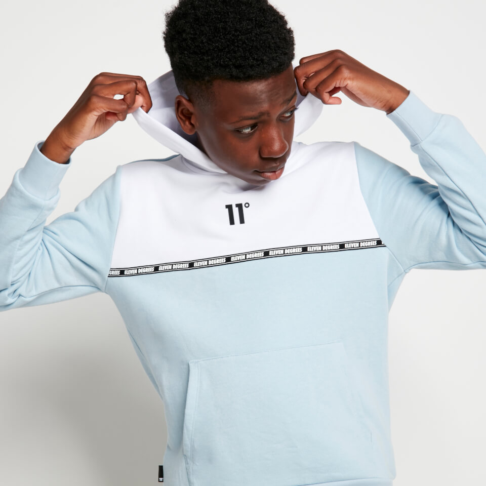 11 degrees blue hoodie sales