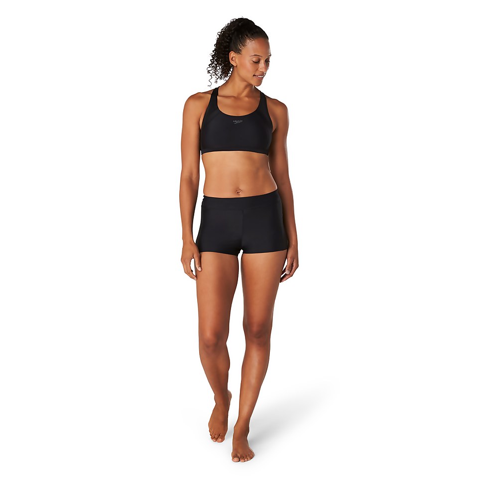 Short Quantum Sheen pour femmes, noir