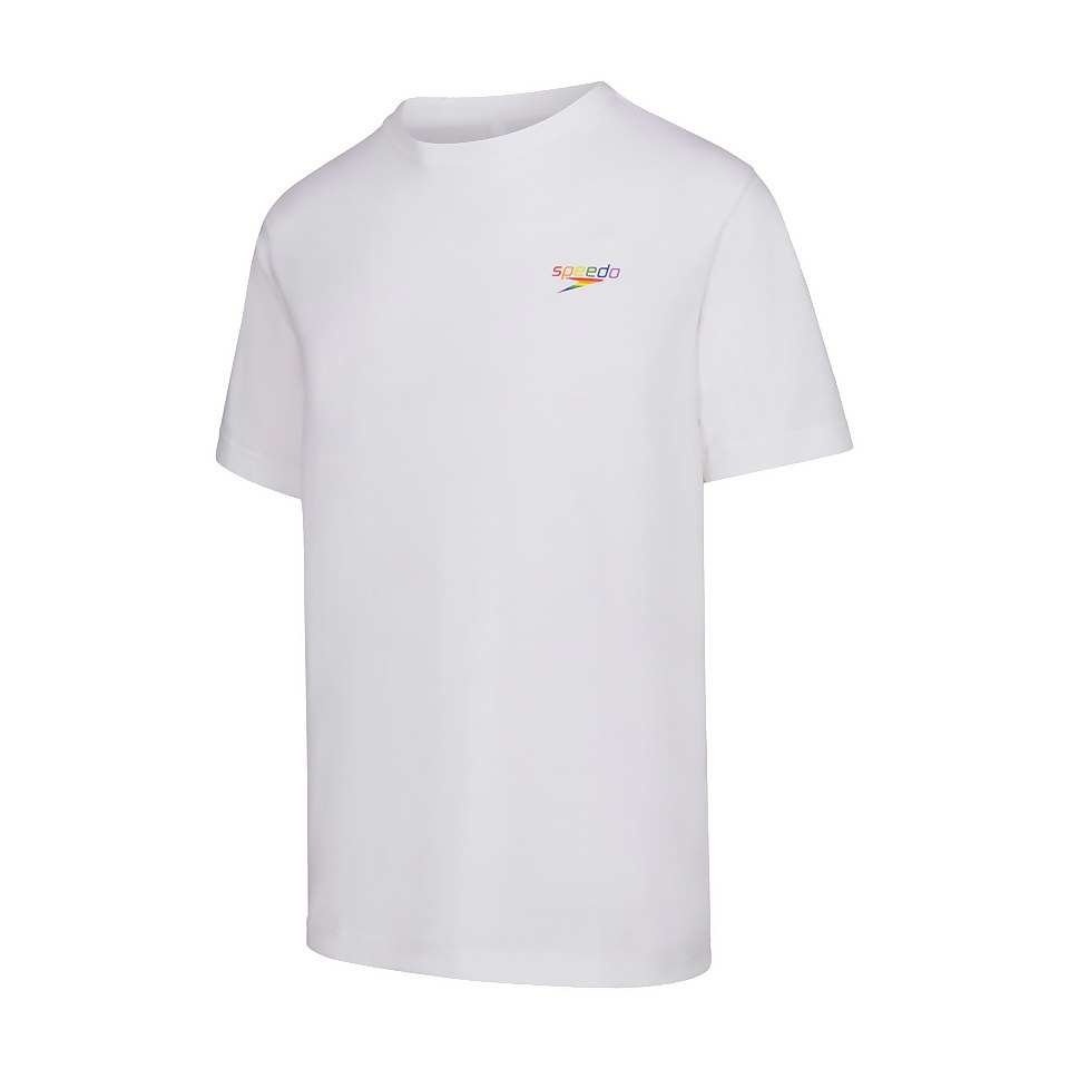 Unisex Pride Short Sleeve Tee White