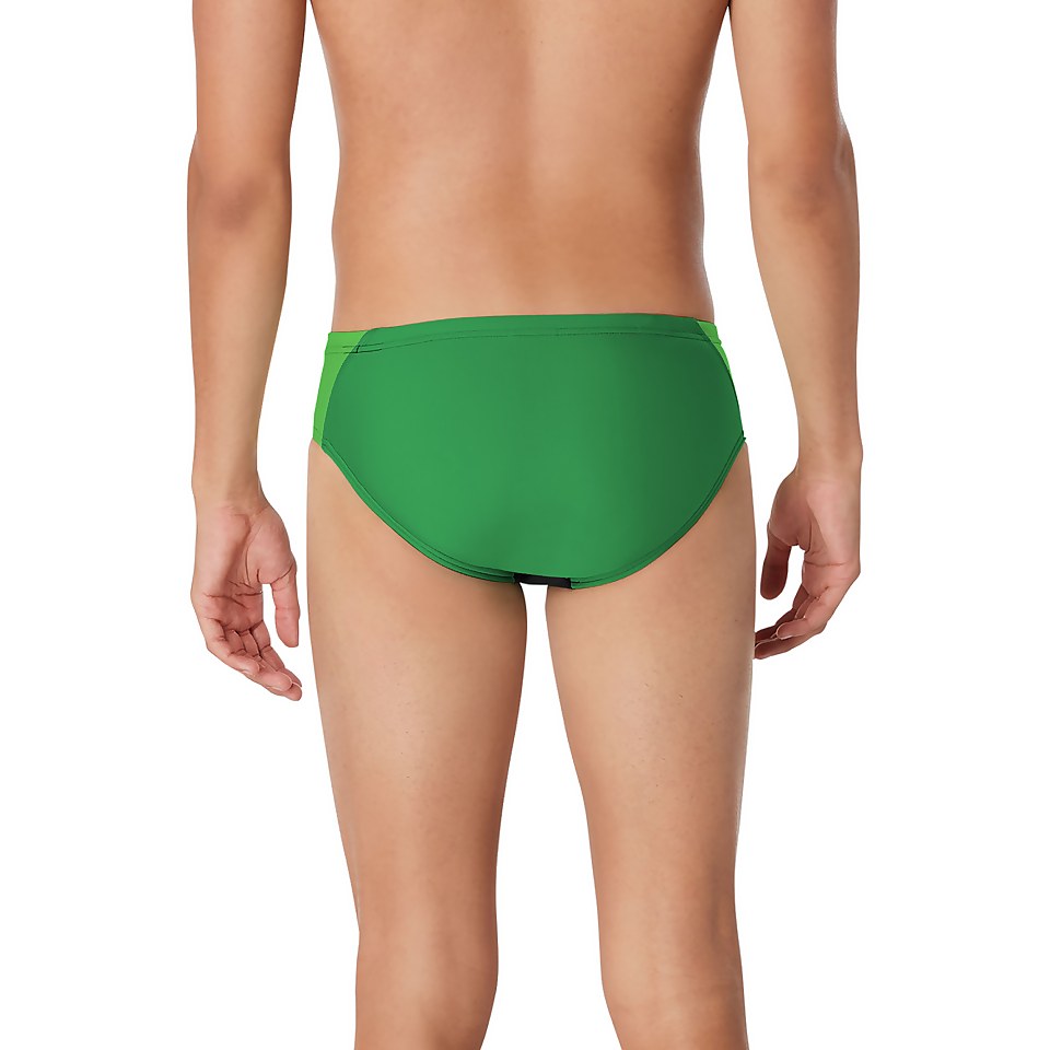 Boys Splice Brief Green