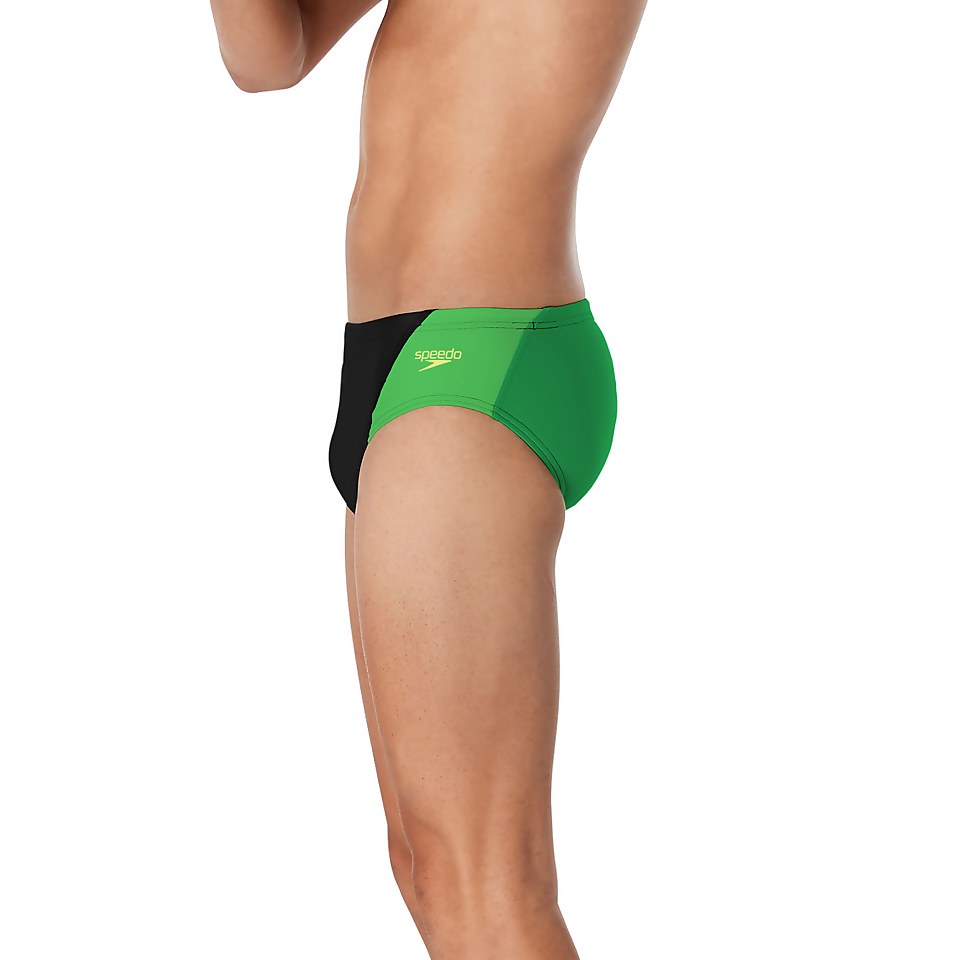 Boys Splice Brief Green