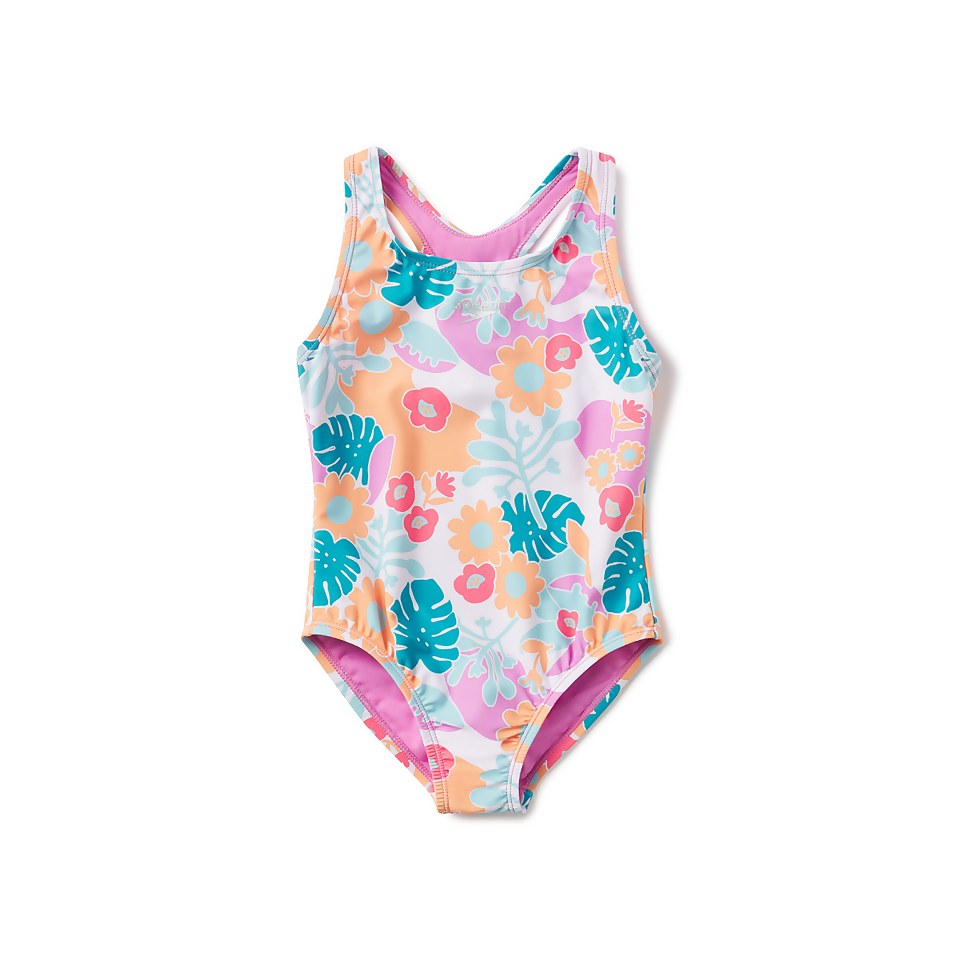 Printed Racerback One Piece