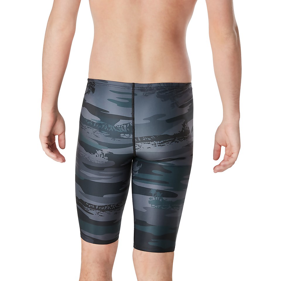 Boy's Printed Jammer Black