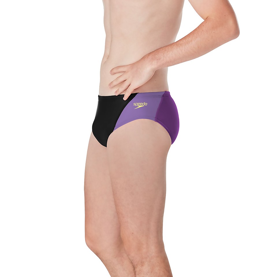 Boy's Splice Brief Purple