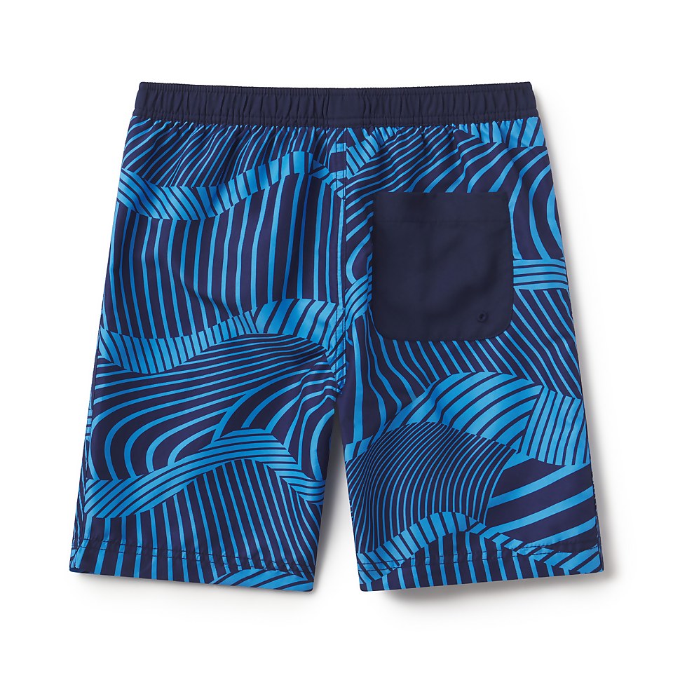 Boys Coral Sea 17" Boardshort Blue
