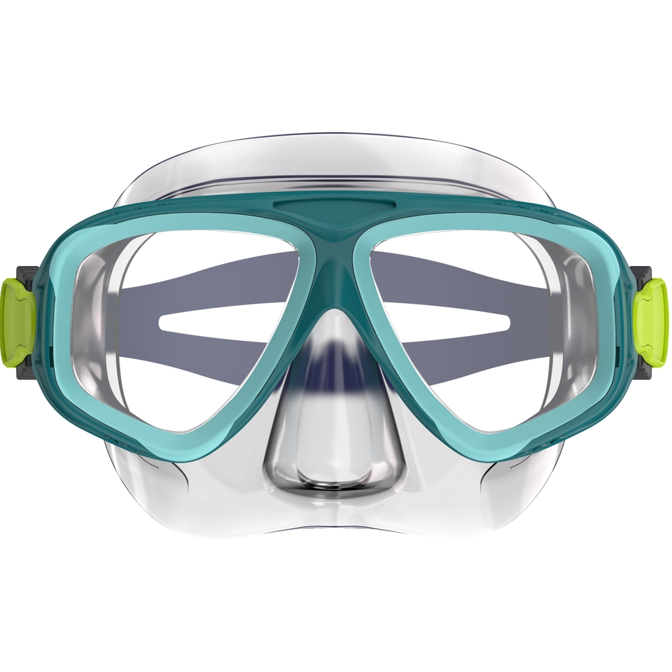 Ensemble masque et tuba Adventure pour adultes, bleu
