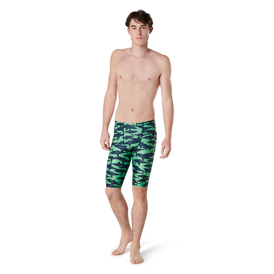Boy's Printed Jammer Navy