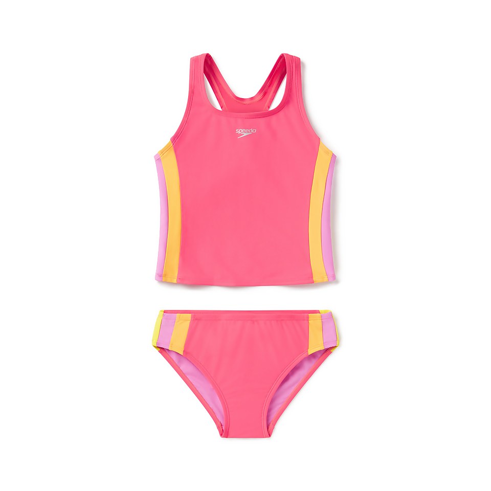 Ensemble Tankini pour filles, rose