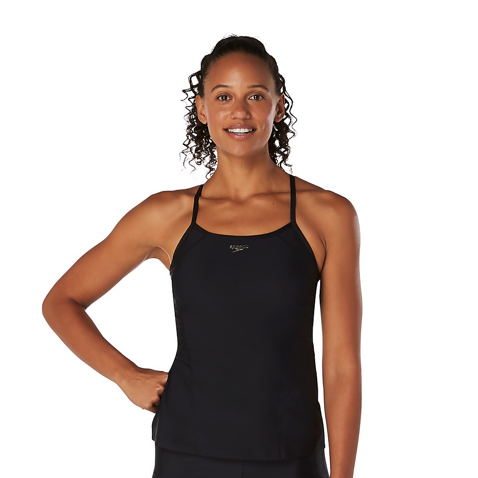 Tankini Quantum Sheen pour femmes, noir