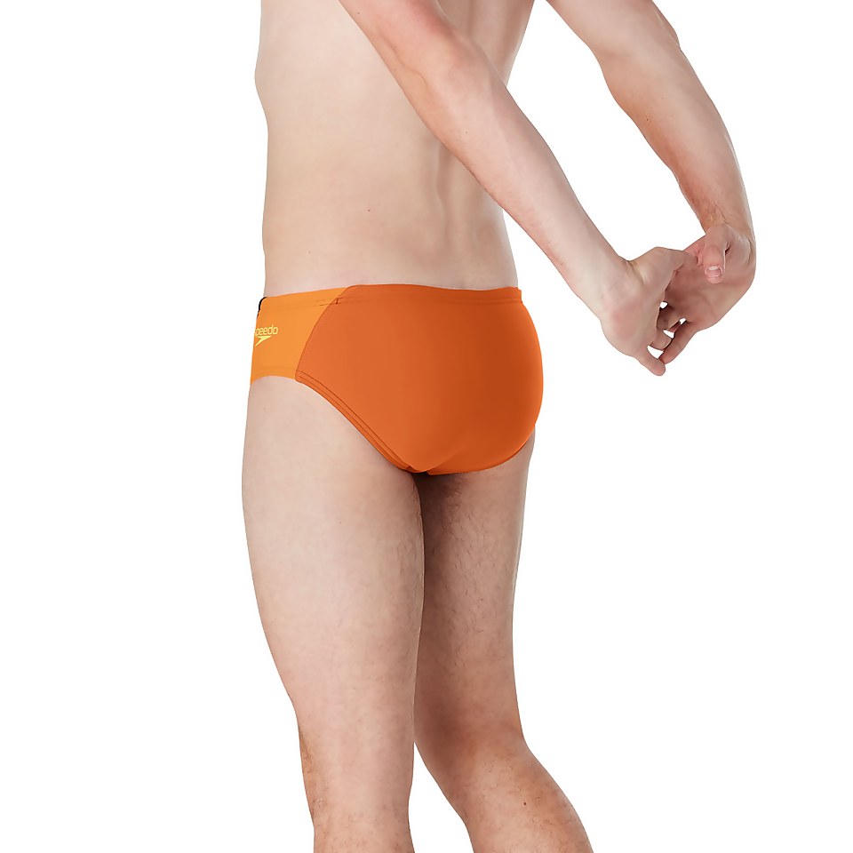 Boys Splice Brief Orange