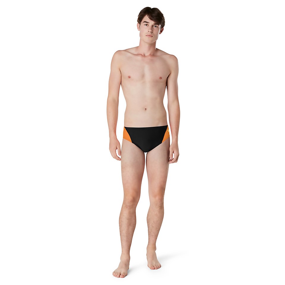 Boys Splice Brief Orange