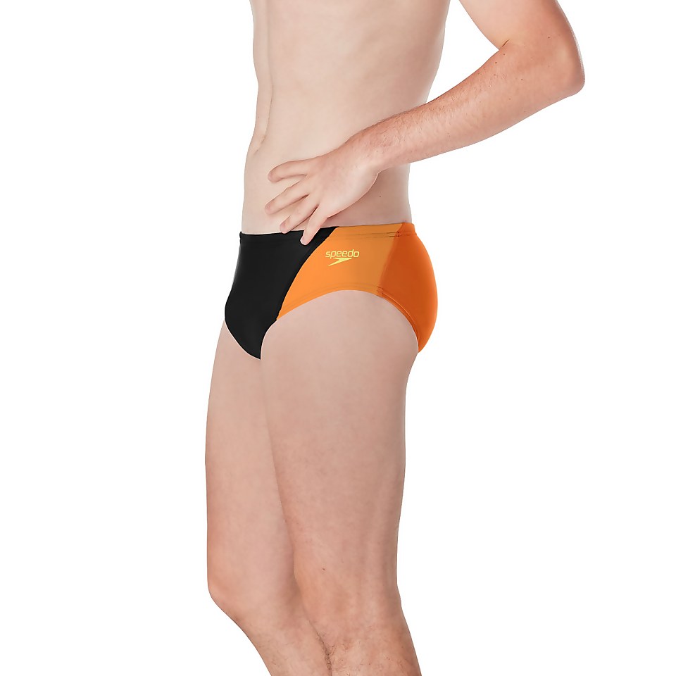 Boys Splice Brief Orange