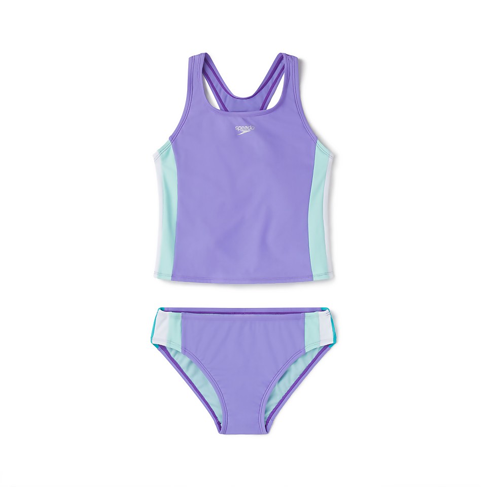 Girl's Tankini Set Purple