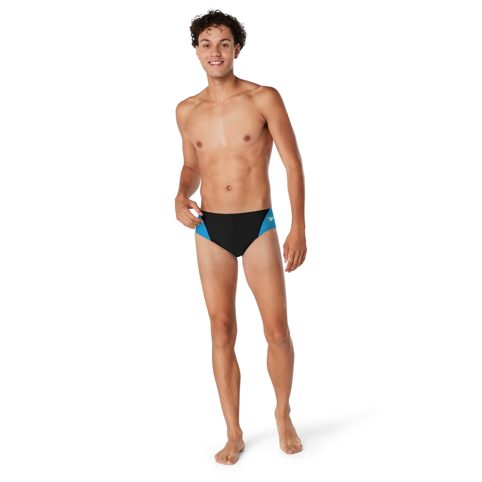 Boy's Splice Brief Blue