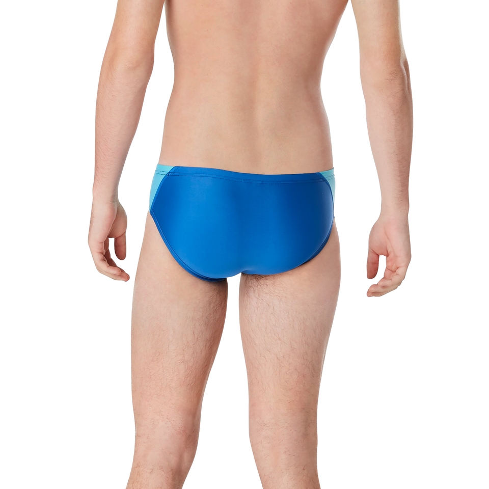 Boy's Splice Brief Blue